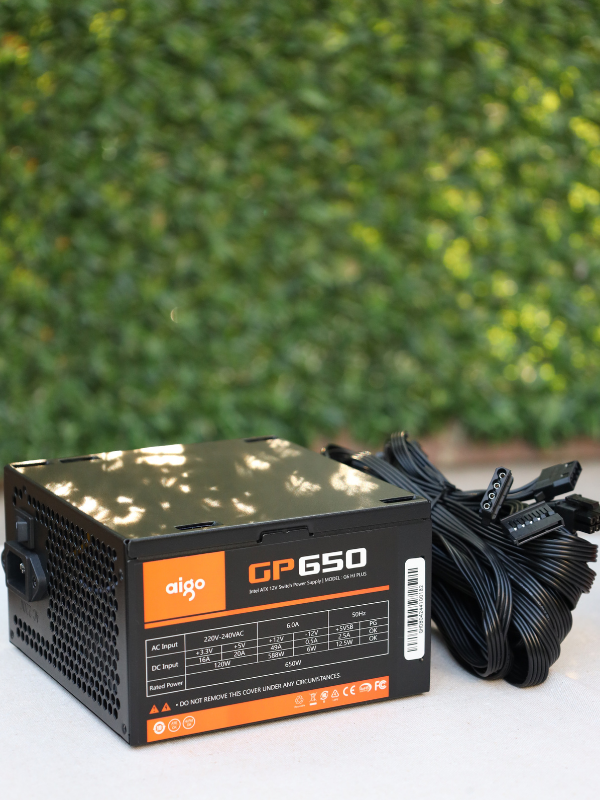 Aigo GP650 650W +80 Plus Bronz Güç Kaynağı PSU Power Supply / NON MODULER